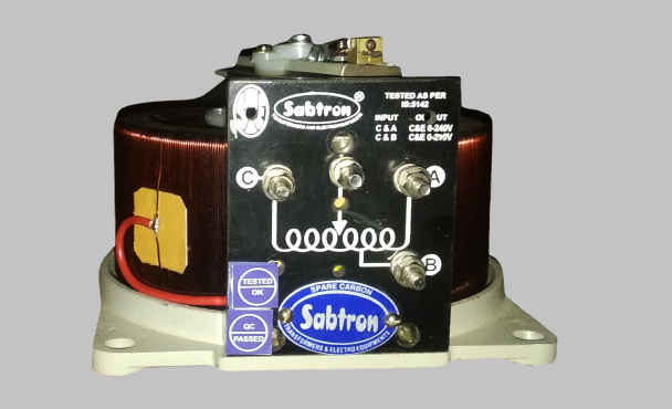 Single Phase Variable Transformer Open Type